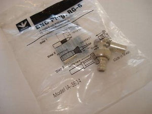 IDEAL IA-3634 BNC PLUG RG-6 Connector NSFP