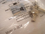 IDEAL IA-3634 BNC PLUG RG-6 Connector NSFP