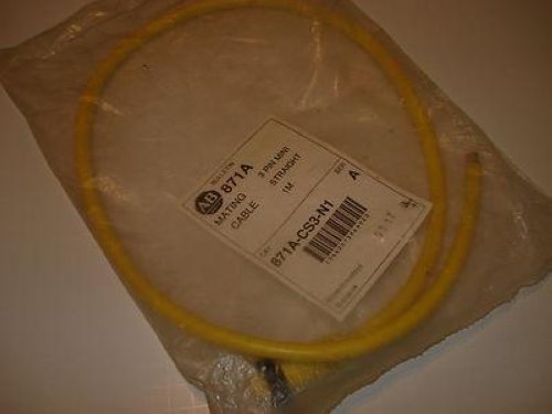 Allen Bradley 871A-CS3-N1 3P Straight 1M Mating Cable NSFP