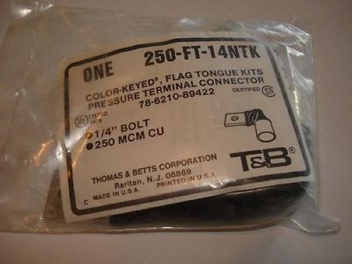 T&B 250-FT-14NTK Pressure Terminal Crimp On Connector NSFP