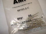 AMP 66103-2-C Type III Pin Contact Package of 20 NSFP