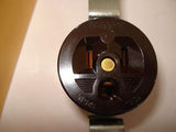 Hubbell 5251 15A 125V Brown Single Receptacle NSFP