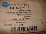 Allen Bradley PKG/10 1492-CJCR5 Ser:A Jumper Covers NSFP