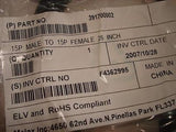 Parker VM15 15P TO 15P 26" Female Cable CordSet NSFP