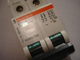 Merlin Gerin Multi 9 C60 C10A 240VAC 125VDC Double Pole Breaker USNP