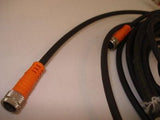 Lumberg RSMV3-RKMV3-224/2 Lot of 3 New 3 Wire Prox Cables NSNP