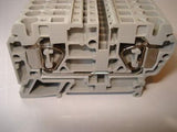 Allen Bradley Lot Of 15 1492-R4 Gray Terminal Blocks NSNP