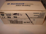 Allen Bradley Lot Of 16 1492-R3Q Gray NEW Terminal Blocks NSFP