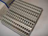 Allen Bradley Lot Of 16 1492-R3Q Gray NEW Terminal Blocks NSFP