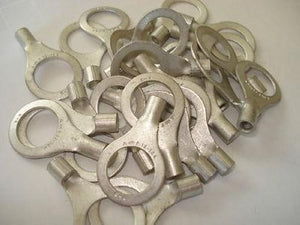 Amp 1/2 Stud 12-10 AWG Non Insulated Ring Lugs Terminals LOT of 25