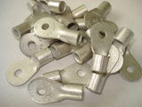 Amp #10 Stud 6 AWG 23-30 Non-Insulated Ring Lugs Terminals LOT of 20 NSNP