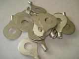 Amp Gray 1/2 Stud 6 AWG Non Insulated Ring Lugs Terminals LOT of 20 NSNP