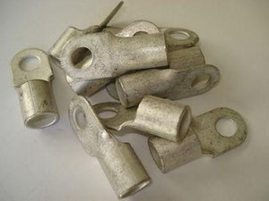 Amp 3/8 Stud 1/0 AWG Non Insulated Ring Lugs Terminals LOT of 10 NSNP