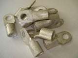 Amp 3/8 Stud 1/0 AWG Non Insulated Ring Lugs Terminals LOT of 10 NSNP