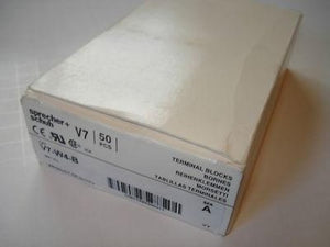 Sprecher Schuh V7-W4 Box/50 Blue V7-W4-B Terminal Blocks NSFP