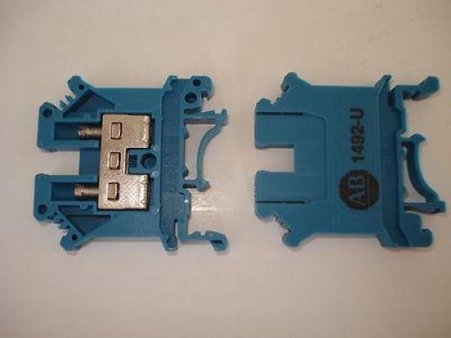 Allen Bradley  1492-U Blue Terminal Block NSNP Lot of 10