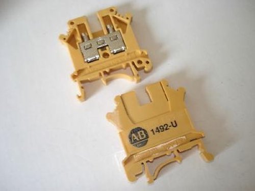 Allen Bradley  1492-U UK4 Terminal Block NSNP Lot Of 10