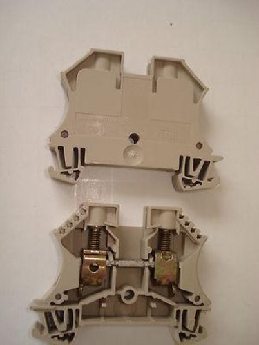 Weidmuller WDU 10 Terminal Block Lot of 5 each NSNP