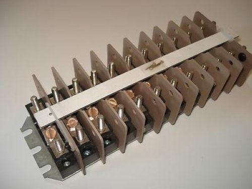 States 12 Pole / Circuit Terminal Board Block No Shorting Test Switch NSNP