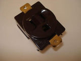 Bryant 125V 15A Single Gang Round Receptacle NSNP LOT OF 9
