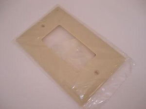 Hubbell PJ26 GFCI Smooth Nylon Ivory Wall Plate Receptacle Cover NSFP LOT OF 7