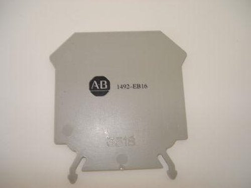 Allen Bradley 1492-EB16 Gray End Barrier NSNP LOT OF 7
