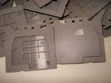 Gray Terminal Block End Barriers LOT of 112 NSNP