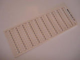 Wago WSB 209-675 Terminal Block Markers / Labels L2 NSNP LOT of 7