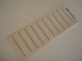 Wago WSB 209-676 Terminal Block Markers / Labels L3 NSNP LOT of 5