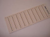 Wago WSB 209-677 "N" Terminal Block Markers / Labels NSNP LOT of 3