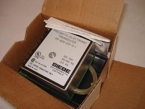 Siebe Environmental Controls PP-8311-120-0-1 Pneumatic Electrical Transducer