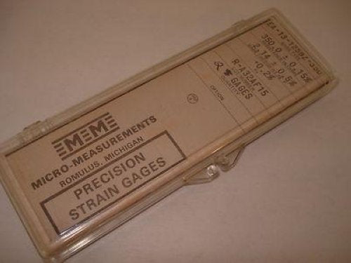 Micro Measurements EA-13-125BZ-350 Precision Strain Gauges Package of 2 NSFP