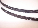 Expandable Sleeving 1/4" Black with White Runner 2' Section(s) NSNP LOT 14