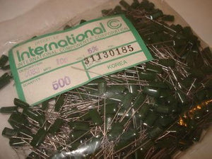 InterNational .0082 +- 5% Resistors Lot of 500 NSFP