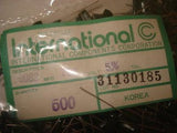 InterNational .0082 +- 5% Resistors Lot of 500 NSFP