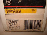 GE 22D135G036 120V Motor Starter Contactor Coil NSFP