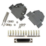 ALLEN TEL ATD25FCK 25 Pin Female Connector Kit w/25 Gold Plated Pins NSFP LOT 22