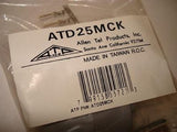 ALLEN TEL ATD25MCK 25 Pin Male Connector Kit w/25 Gold Plated Pins NSFP LOT 24pc