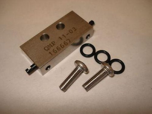 QMP 11-03 166667 Stainless Steel Tooling Valve Assembly NSNP LOT OF 2