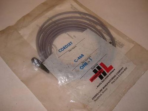 Hydroline C-468 3 Wire PICO Cordset NSFP LOT OF 2