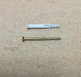 Nylon APR/V Screw and Anchor 6 x 50 - 100 pcs LOT OF 3 BOXES