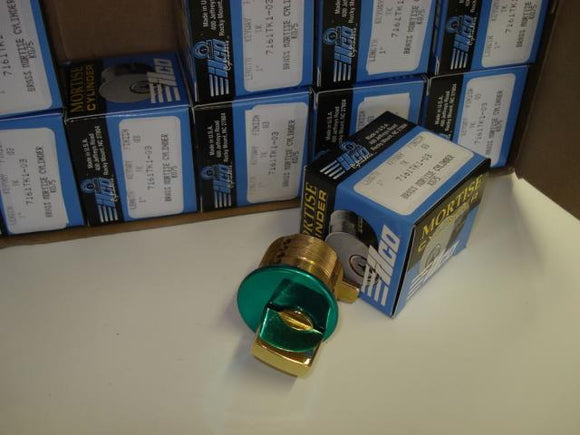 ILCO 7161TK1-03 Brass Mortise Lock Cylinder NSFP