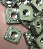 Buckeye Fasteners 8mm Square Weld Nut Lot of 25