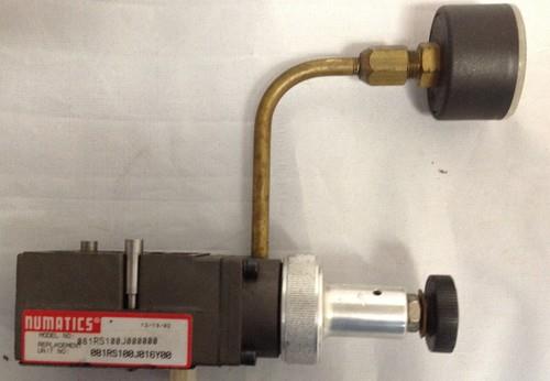 Numatics 081RS100J-016Y00 Regulator 10-130PSI
