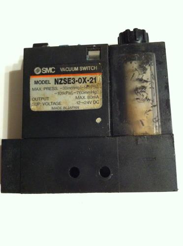 SMC Nzse3-0X-21 12-24Vdc Vacuum Switch Usnp