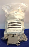 Wago 2001-1201 22-14 AWG Gray Terminal Block LOT of 45  NSNP