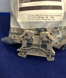 Wago 2001-1201 22-14 AWG Gray Terminal Block LOT of 45  NSNP