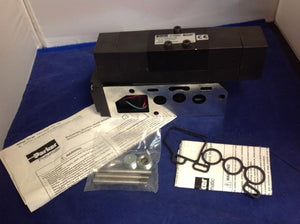 Parker F5565BGC19A 145 PSI 24VDC Dual Solenoid Pneumatic Valves NSNP