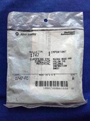 Allen Bradley 1747-FC European EMC Directive Material NSFP