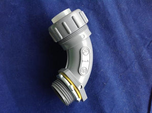 Arlington FNMC-B 1" 90 Degree Non-Metallic Flexible Conduit Connector NSNP